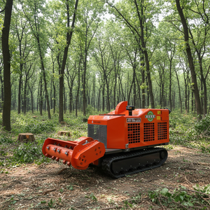 Diesel RC Tracked Heavy-Duty <b>Brush</b> Cutter | Remote Control for Efficient <b>Vegetation</b> Clearing and <b>Brush</b> Cutting - Product Image 5