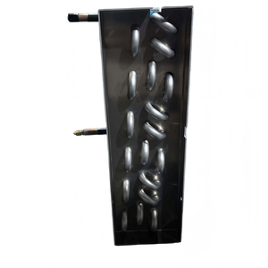 Échangeur de chaleur à tubes en cuivre et ailettes en aluminium, chauffage par ventilateur, <span class=keywords><strong>chauffe</strong></span>-<span class=keywords><strong>eau</strong></span> industriel, chauffage d'air pour environnement anti-explosion - Product Image 4
