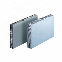 Panneau composite en nid d'abeille en acier inoxydable pour revêtement architectural, mur décoratif, panneau en nid d'abeille en acier inoxydable 304