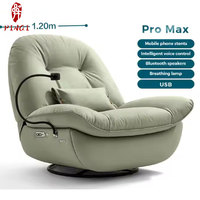 Vente en gros de fauteuil de canapé inclinable mobilier de salon réglable fauteuil de canapé inclinable électrique à siège unique