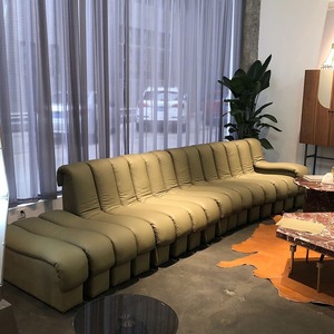 La <span class=keywords><strong>Suisse</strong></span> Importée Designer Serpentine Canapé <span class=keywords><strong>Villa</strong></span> Petite Maison Antique Combinaison Arc Canapé Modulaire - Product Image 3