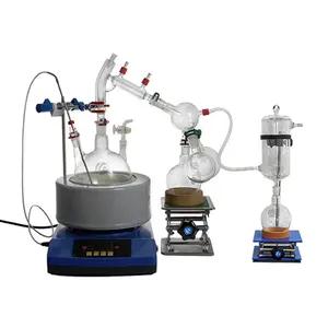 2L lab high vacuum glass short path distillation kits