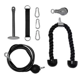 Sistema de Poleas Mejorado para Ejercicios de Gimnasio, Accesorios para Máquinas de Fitness, para Ejercicios de Dorsal, Bíceps y Tríceps - Product Image 4