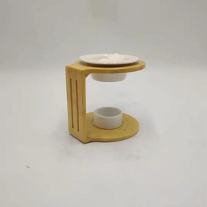 Brûleur électrique en bois d'huile essentielle pour le dispositif de fonte de cire d'aromathérapie pour l'usage de <span class=keywords><strong>bougie</strong></span> - Product Image 3