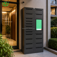 Yinlong OEM Boîte de livraison de colis intelligente extérieure pour la récupération express des colis, adaptée aux appartements et campus