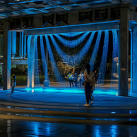Rideau d'eau numérique à LED synchronisé avec la lumière, pour spectacles nocturnes, vente chaude 2026