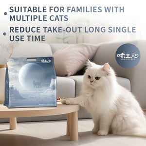 Fabbrica all'ingrosso senza polvere 5L Pet gatto lettiera di sabbia forte grumo Bentonite lettiera per gatti con l'alta qualità - Product Image 5