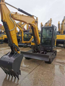 Mini-excavatrice sur chenilles puissante XE60G, 5960 kg, 6 tonnes, 36,8 kW, godet de 0,23 m³ pour le drainage agricole, l'aménagement paysager et les travaux urbains - Product Image 6