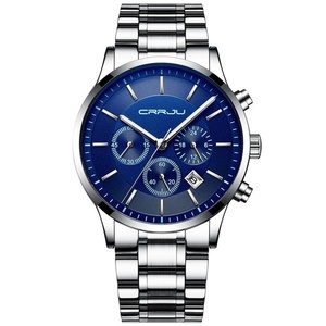 Reloj Cronógrafo de Lujo para Hombre OEM ODM, Pantalla de 24 Horas, Luminoso HD, Resistente al Agua, Reloj de Cuarzo para Negocios, 3 Subesferas, 6 Agujas - Product Image 3