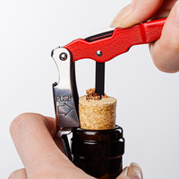 Tire-bouchon Portable multifonctionnel promotionnel en acier inoxydable Tire-bouchon Vis à bouchon de bière