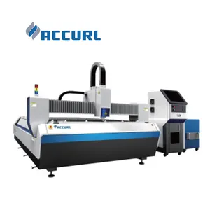Accurl 2000w Laser a fibra Cnc Cuter Machine prezzo KJG-150300DT