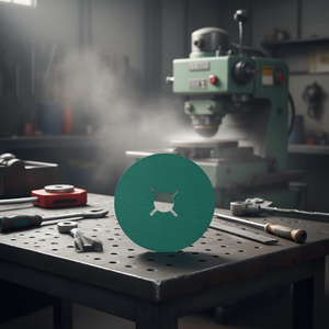 Disco de Fibra de Corindón 115x22 mm con Refrigerante AB3080 para Pulir - Product Image 3