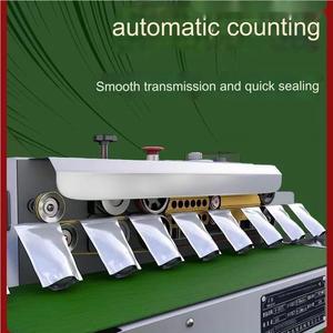 Small Plastic Bag Band Sealer Expiry Date <strong>Coding</strong> <strong>Continuous</strong> Sealing <strong>Machine</strong> with Print - Product Image 4