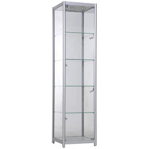 Lux Design Independiente LED Iluminado Comercial Seccional Acrílico/Vidrio Reloj Tienda Vitrinas para Exhibiciones de Tiendas de Centros Comerciales - Product Image 2