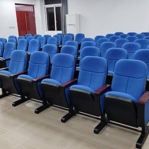 Sièges pliables modernes et minimalistes en tissu bleu pour auditorium, salle de conférence, théâtre, école et <span class=keywords><strong>bureau</strong></span> à domicile - Product Image 4