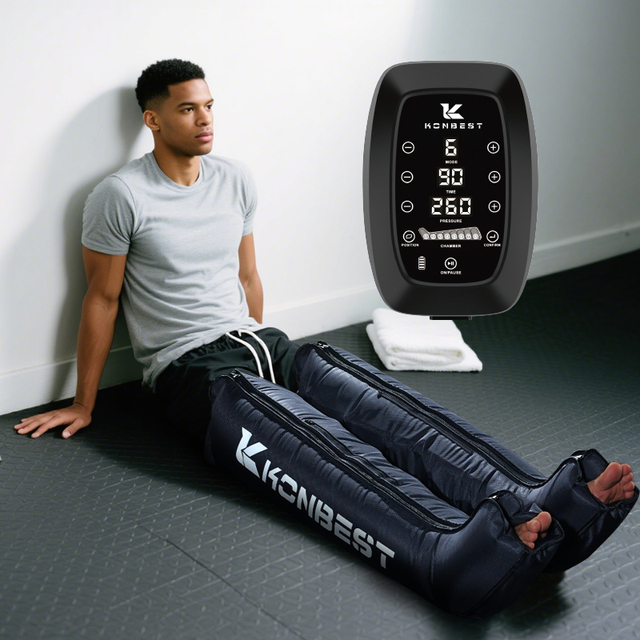 Professional Pressotherapy Therapy 8 Chambers Muscle Relaxer air Compression Leg Massager Recovery Boots