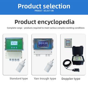 Pengukur aliran saluran terbuka ultrasonik portabel, untuk tangki Barlow untuk pengukuran aliran <span class=keywords><strong>Weir</strong></span> di saluran drainase Sungai - Product Image 5