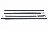 4 pièces de joints d'étanchéité en caoutchouc imperméable pour vitres de voiture pour Camry 2007-2011, état neuf, 75710-06100 75720-06100 75730-06080