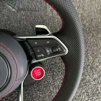 Volant de voiture de style sportif pour Volkswagen Golf GTI MK7 Polo GTS GTD GTE R Passat CC R-Line en fibre de carbone