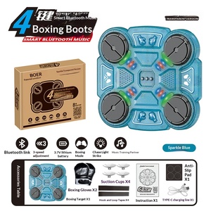Smart Boxing Target for Kids: Bluetooth Music <strong>Trainer</strong>, Home Rhythm &amp; Stress-Relief Toy Interactive Fitness for Boys and Girls - Product Image 6