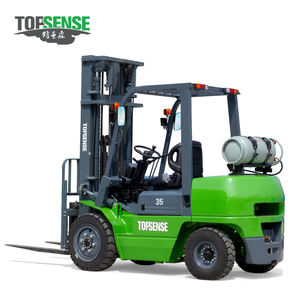 Carretilla elevadora modelo Topsense LPG, 1 tonelada, 2 toneladas, 2,5 toneladas, 3 toneladas, 3,5 toneladas, motor Nissan K25, carretilla elevadora a gas a la venta - Product Image 4