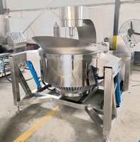 Nouvelle ligne de production de pop-corn entièrement automatique (chauffage au gaz/électrique/vapeur) en acier inoxydable 304, entraînée par un moteur, haute performance