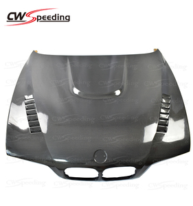 CWS STYLE CARBON FIBER <strong>ENGINE</strong> HOOD BONNET for 1997-2003 BMW 5 SERIES E39 530I - Product Image 3