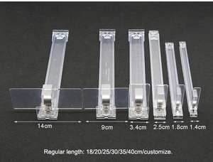 Réfrigérateur automatique en plastique à ressort de supermarché avec système de glisse à rouleaux pour la gestion de l'eau, pousseur de bouteilles de boissons et d'étagères - Product Image 2