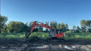 Mini-excavatrice Hitachi ZX120 d'occasion à vendre, excavatrice sur chenilles de petite taille - Product Image 6