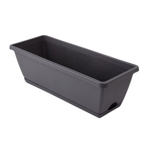 Boîte de plantation rectangulaire en plastique avec trou de drainage pour légumes et fraises, utilisation intérieure et extérieure - Product Image 3