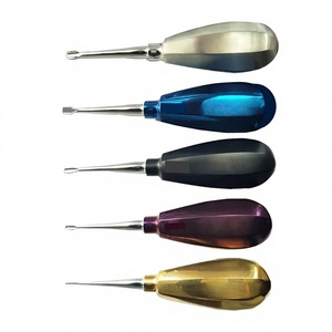 Élévateur de racine en acier inoxydable, instrument chirurgical dentaire manuel pour chirurgie orale - Product Image 1