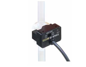 Capteur photoélectrique EE-SPX613 SPST NPN DC12-24V IP50 avec boîtier en polycarbonate et terminaison de câble pour applications industrielles de niveau fluide - Product Image 1