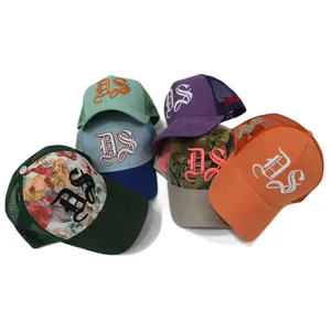 Cap Manufacturers Suede Trucker Hat Custom Embroidery Wholesale Suede Trucker Cap