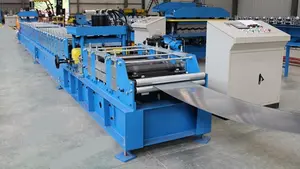 Fabricante chinês Automático C Purlin Interchange Aço Perfil Cold Roll formando máquina