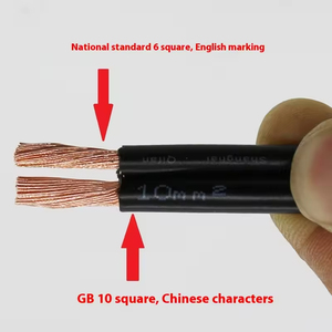 <span class=keywords><strong>สาย</strong></span>จัมเปอร์หุ้มฉนวนพีวีซีทองแดง<span class=keywords><strong>แบ</strong></span>บกำหนดเองสำหรับรถยนต์และรถยก<span class=keywords><strong>แบ</strong></span><span class=keywords><strong>ต</strong></span>เตอรี่เริ่มกระโดด-AWG 5-8 - Product Image 4