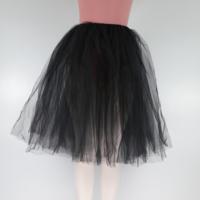 Tutu de ballet romantique en nylon à 2 couches avec détection par aiguille pour l'entraînement des femmes adultes