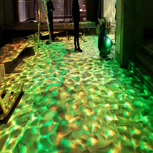 Projecteur d'ondulations d'eau dynamiques pour les complexes hôteliers, les restaurants, les parcs, les places et les projets d'éclairage extérieur ambiant - Product Image 2