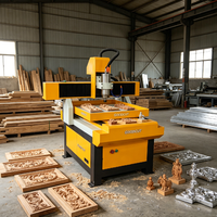 De metal de alta calidad de diy kit 6090/6060/4040 cnc router hoja de máquina de corte de metal