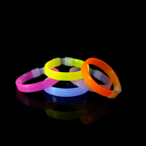 Pulseras de Plástico con Logotipo Personalizado, Efecto Neón, Colores Variados, Estilo ROMANCE, Impresión de Alta Calidad, Portátiles para Fiestas - Product Image 2