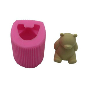 Bear-shaped fondant silicone cake mold kitchen accessory cartoon bear-shaped <b>chocolate</b> cake decoration mold DIY baking tool - Product Image 5