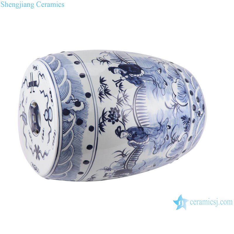 藍釉開片八方鉢 盆栽 多肉菖蒲盆栽 植木鉢 景德镇 装饰品 工艺品