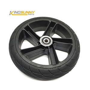 Roue arrière avec <span class=keywords><strong>pneu</strong></span> solide de 8 pouces 200x50 pour <span class=keywords><strong>trottinette</strong></span> <span class=keywords><strong>électrique</strong></span> ES1 ES2 ES4, pièces de rechange pour pneus - Product Image 5