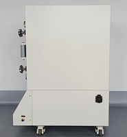 Four à fournaise électrique à haute résistance thermique 1400C avec moteur et système de circulation pour laboratoire