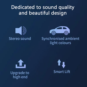 Haut-parleur tweeter 32 couleurs pour <span class=keywords><strong>Audi</strong></span> A4 A5 A6 A7 Q5 Q7 Q8 C7 C8 B9, pièce de rechange pour tableau de bord de voiture avec klaxon électrique LED pour aigus - Product Image 6