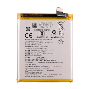 Telefono cellulare per <span class=keywords><strong>batteria</strong></span> oneplus 7 BLP685 3700mAh per <span class=keywords><strong>sostituzione</strong></span> OnePlus 6T - Product Image 1