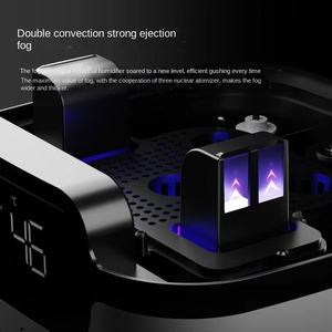 Humidificateurs électriques à ultrasons 16L grande capacité de <span class=keywords><strong>sortie</strong></span> de brouillard lourd 2 tubes de brouillard <span class=keywords><strong>3</strong></span> ailettes d'atomisation de noyau Humidistat Humidification - Product Image 5