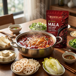 Base <span class=keywords><strong>de</strong></span> Sopa Mala Vegana al por Mayor OEM, Condimento Picante <span class=keywords><strong>Sichuan</strong></span> a Base <span class=keywords><strong>de</strong></span> Plantas, Fabricante <span class=keywords><strong>de</strong></span> Salsa Mala Personalizada OEM, <span class=keywords><strong>Precio</strong></span> al por Mayor - Product Image 3