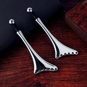 Heimgebrauch Schönheits ausrüstung Stein Gua Sha Set Tera hertz Kamm Metall Gua Sha Werkzeuge Tera hertz Stein Beauty tera hertz Gerät - Product Image 3