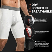 Calzoncillos de Compresión con Tirantes Deportivos Integrados y Sistema de Protección Inguinal para Béisbol y Fútbol Americano, Logotipo Personalizado