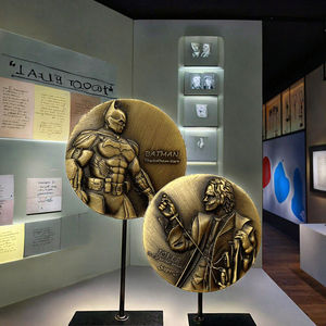 ของเก่าทำจากทองเหลืองบรอนซ์ทอง3D โลหะของที่ระลึกงานตามสั่งพิมพ์ลายสำหรับสวดมนต์ - Product Image 3